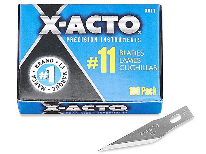 No. 11 X-acto Blades (100/Pkg)